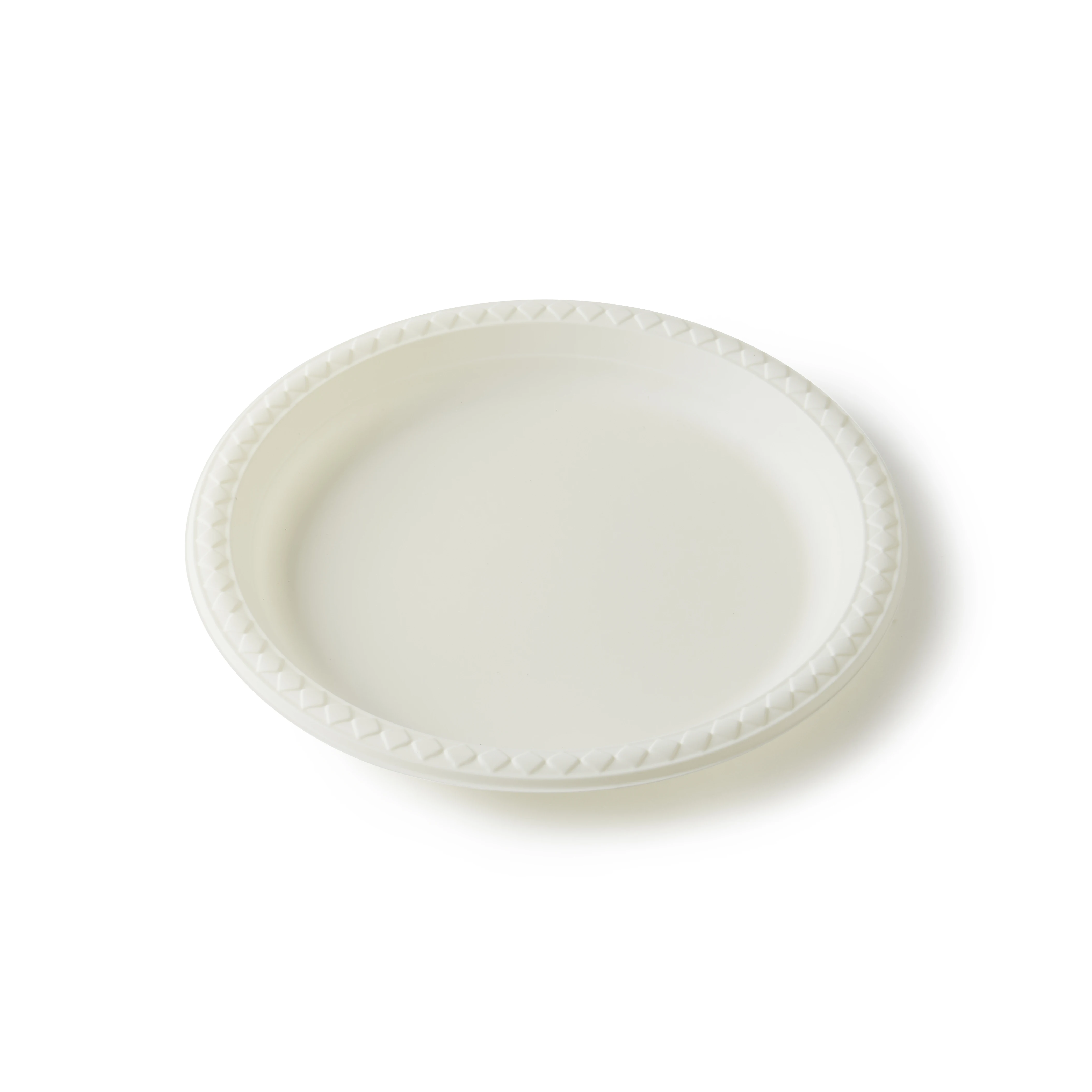 Restaurant Dinner Biodegradable Plates Sugarcane Bagasse Pulp Party