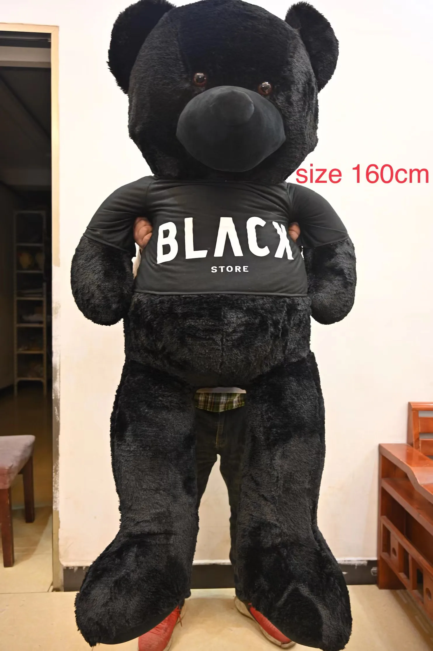 New Sunrise Customization Hot Sale Toy - Cute Black Fat Bear