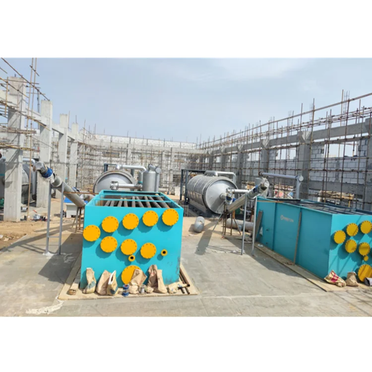 Beston Group Thermal Decomposition Unit 10 Ton Waste Plastic Tyre Pyrolysis Plant Machine to Fuel Oil