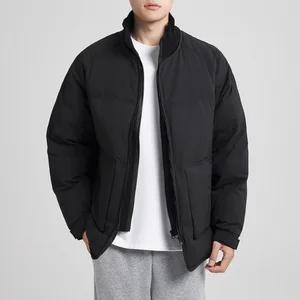 New Men's Down Jacket, Winter Cold-proof and Warm Bubble Jacket, Stylish for Street Wear, Custom Logo, Thickened