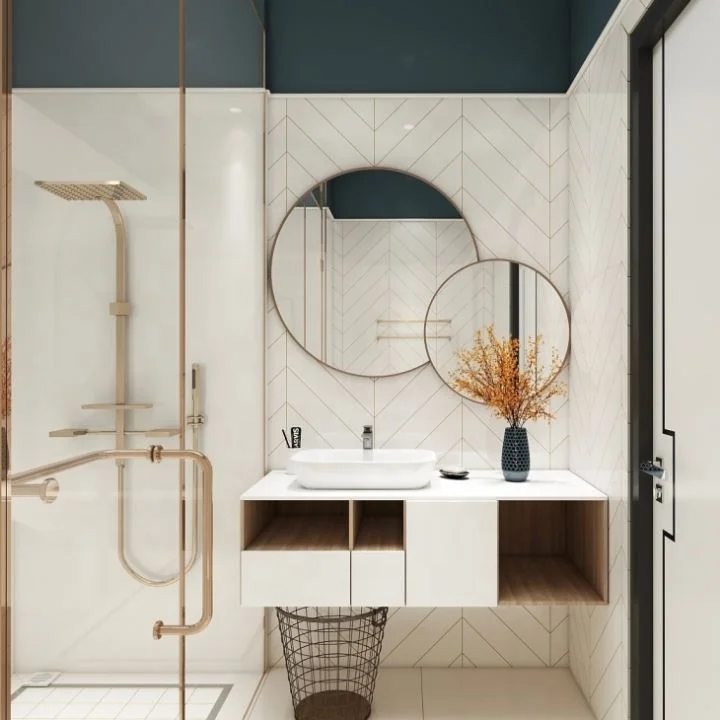 Дизайнерская современная мебель для ванной комнаты с раковиной