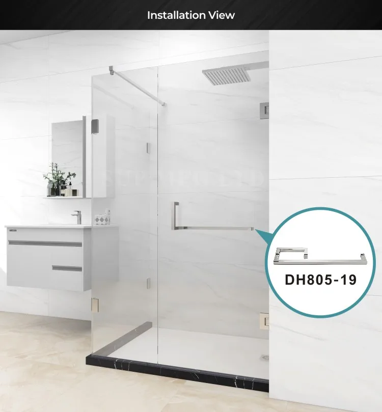 Rectangular Bar Stainless Steel Shower Door Towel Rail Buy Towel Rail,Shower Door Towel Rail