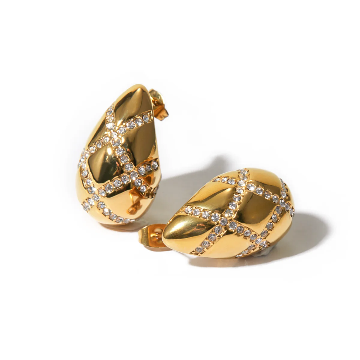 Renzo Earrings - 18k Gold Plated main image 1