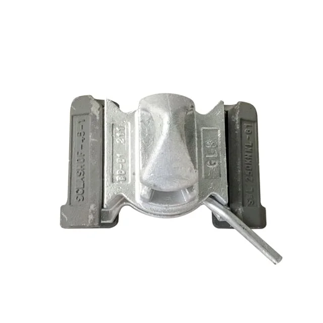 Cargo Shipping Container Manual Type Lashing Twist Lock ISO Dimensions