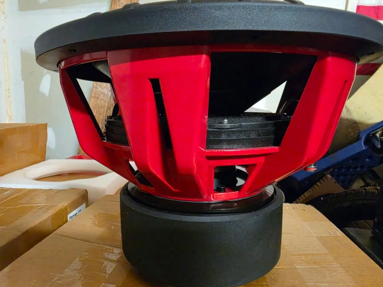subwoofer universal de 3000 W RMS, de 15, 10 o 12 pulgadas, con imán de 360 onzas, bobina de cobre de 4 pulgadas, sensibilidad de 92 dB y frecuencia mínima de 35 Hz, de alta SPL, para automóviles. Posibilidad de fabricación bajo pedido OEM (JBL)