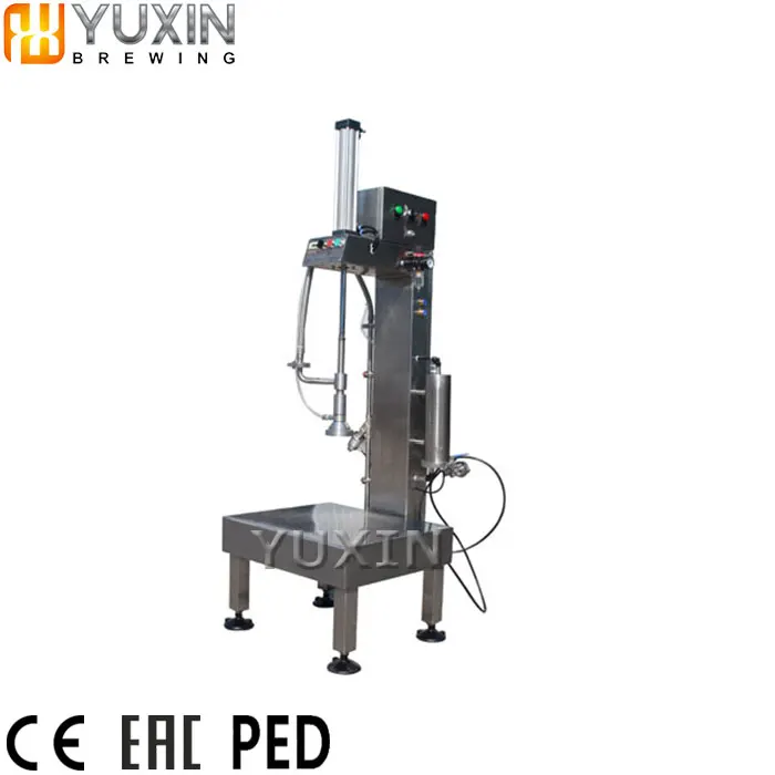 Шайба и наполнитель для пивных бочек из нержавеющей стали с одной головкой