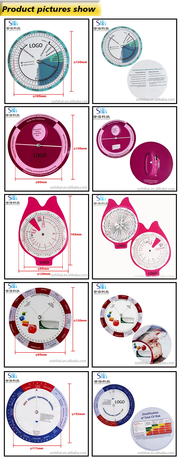 Gestation Calculator Baby Born Wheel Pregnancy Goniometer Expected Date Of Birth Calculator