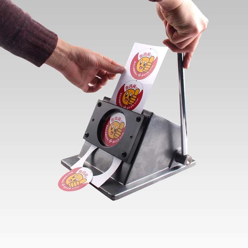 New 75mm Circular Cutting Machine Paper Rounding Cutter for Badge for Circular Paper Cutting