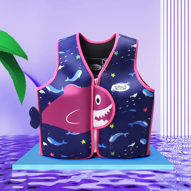 Водонепроницаемый плавающий жилет для малышей спасательный детский с регулируемым ремешком