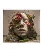 Beauty with closed eyes 2m high