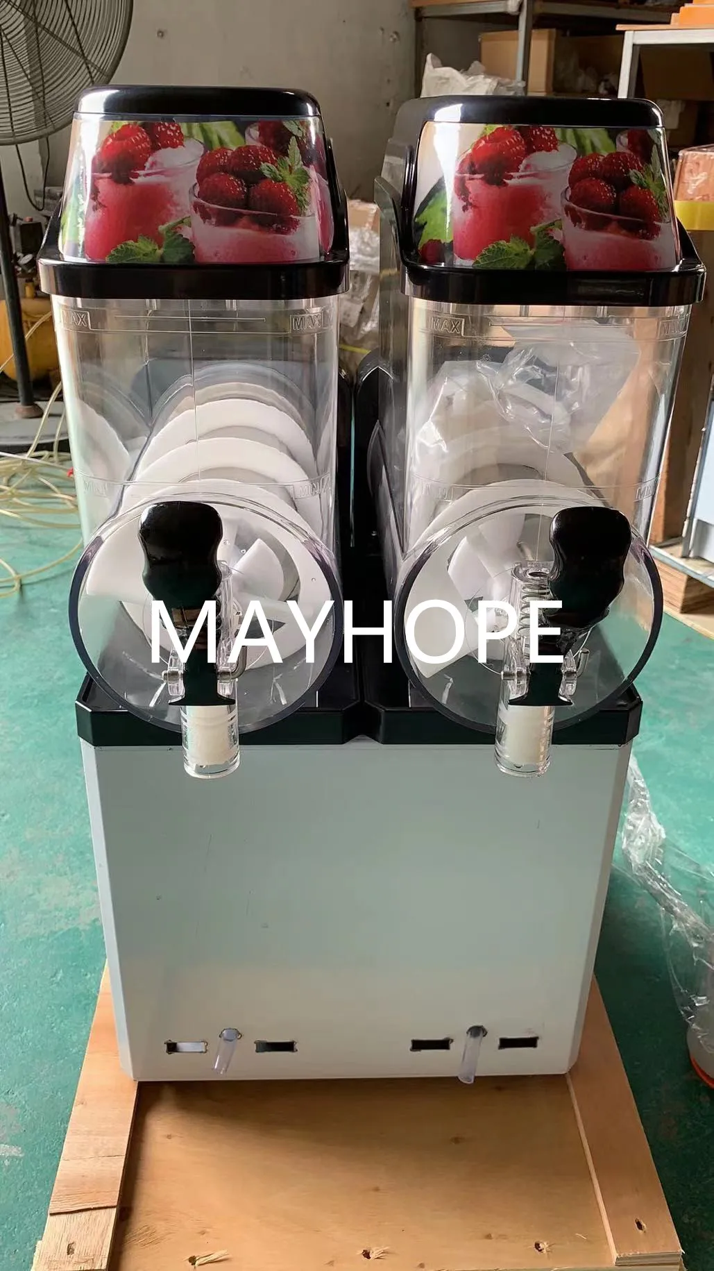 High Quality 2 Tank Slash Machine Ice Slush Machine for Sale