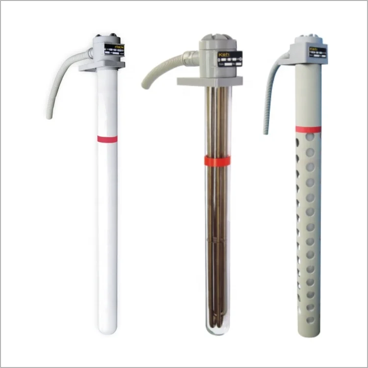 Wholesale Industrial  2kw 3kw Transparent Quartz Tube Immersion Heater for Electroless Nickel Plating Heating