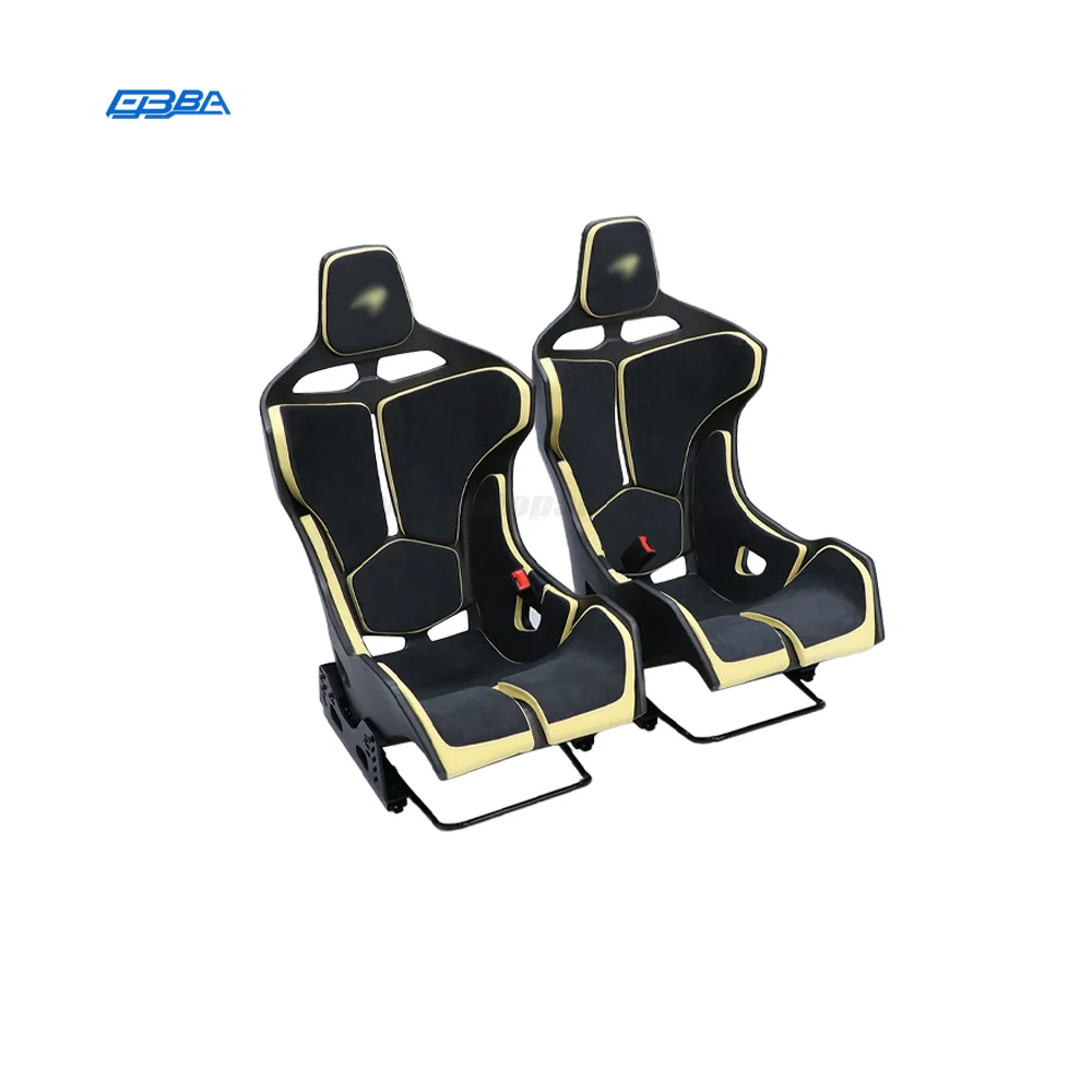 Seient de competició de fibra de carboni seca per a McLaren 720S, 540C, 650S, Senna i tela Alcantara