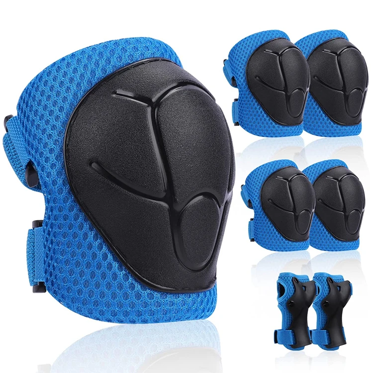 Set Protezioni Per Skate E Pattini Bambini - Ginocchiere, Gomitiere E Polsiere Regolabili - Foto 9