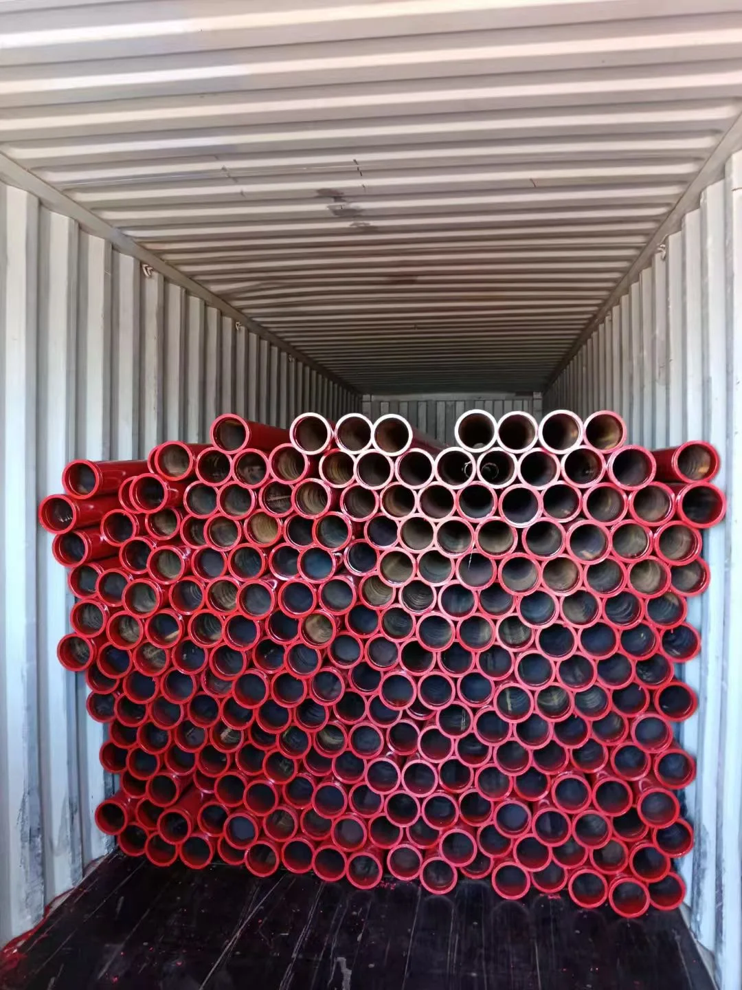 Heng Yuan 5 Inch Twin-wall Wear-resistant Concrete Pump Straight Pipes Green/Red/Yellow Options OEM/ODM Service 6 Months