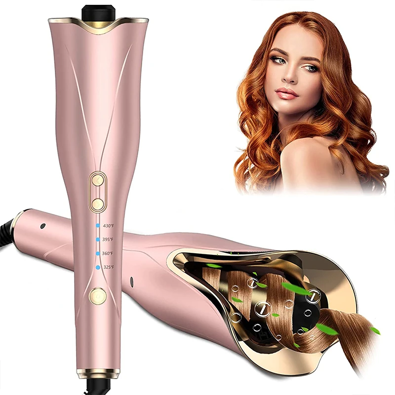 Auto Curl Iron Rotating Rollers Hair Styling Tools Automatic Cordless Hair Curling Iron