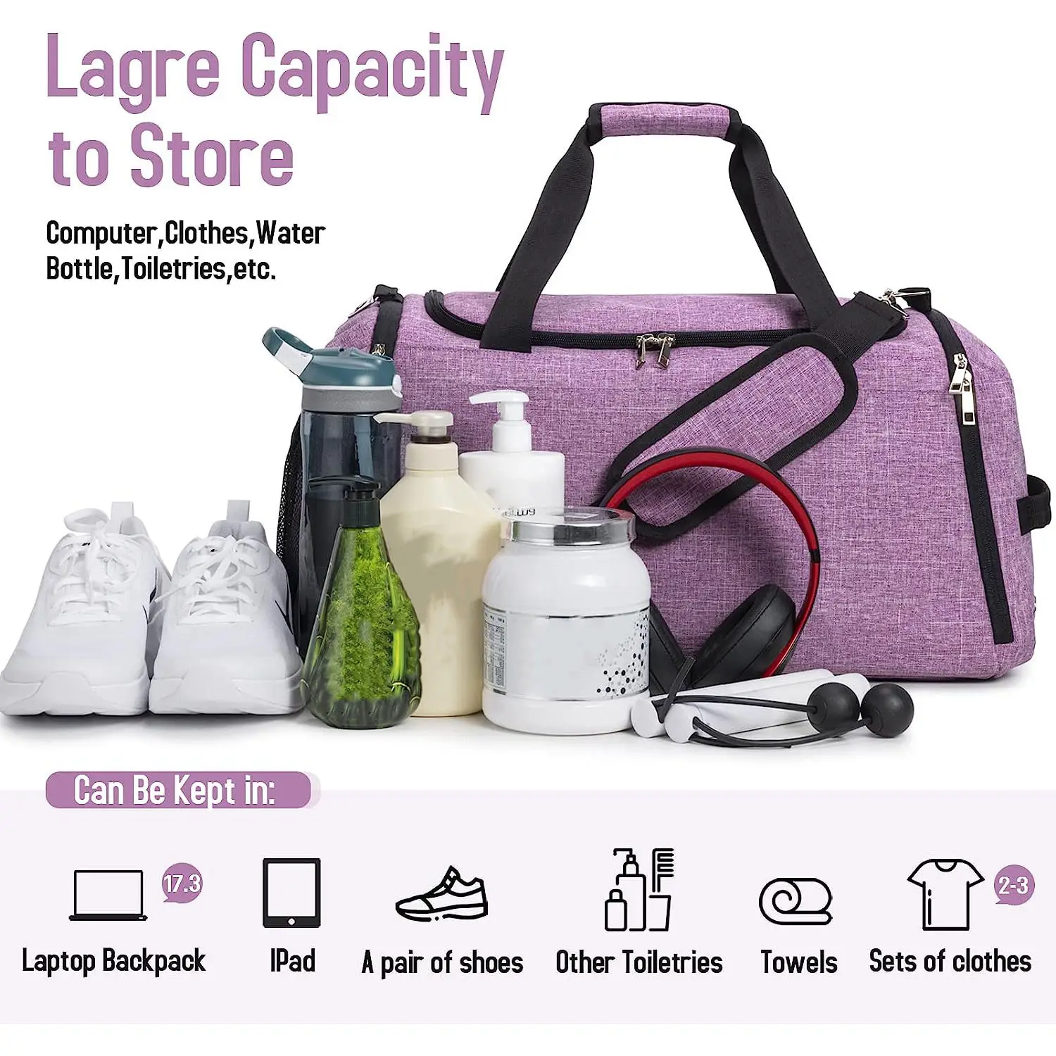 Quality Sublimation Multi Color Nylon Waterproof Martial Art Gear Equipment Kick Boxing Bag & Holdall Travel Duffel Bag