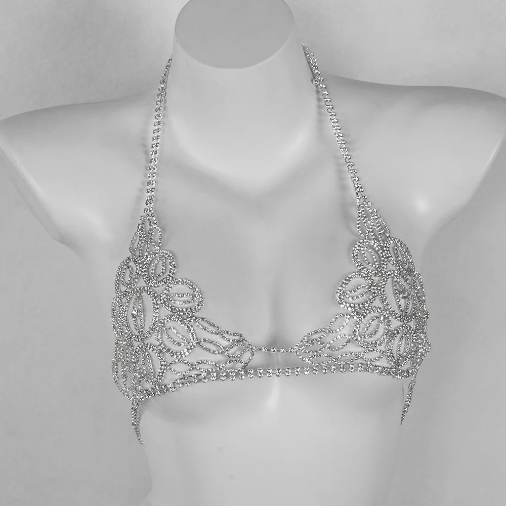 sexy plus size lingerie costumes Our Rhinestone Dollar Charm Waist Chain is such a vibe main image 1