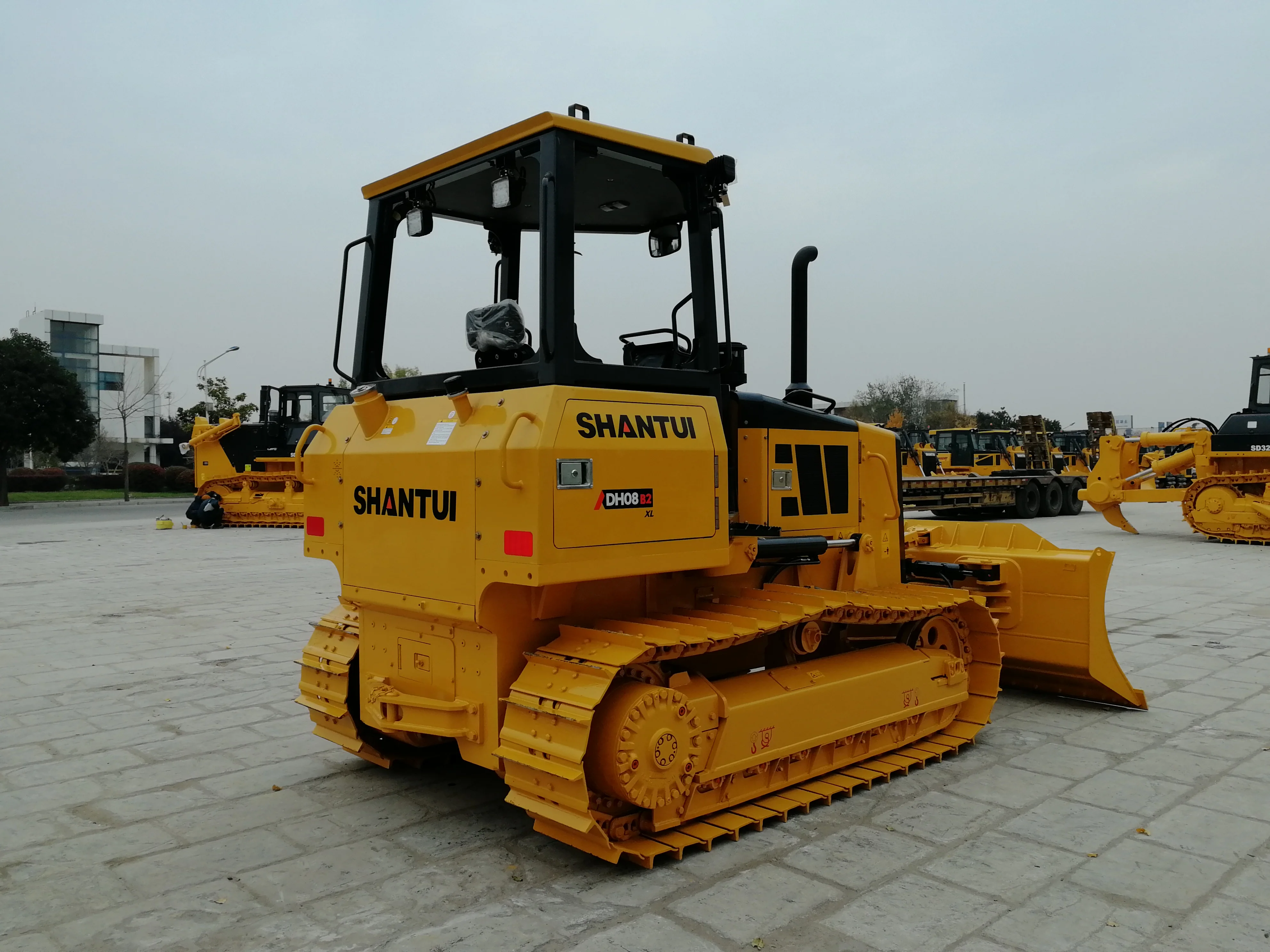 Новый LPG 80hp гидротастический бульдозер DH08