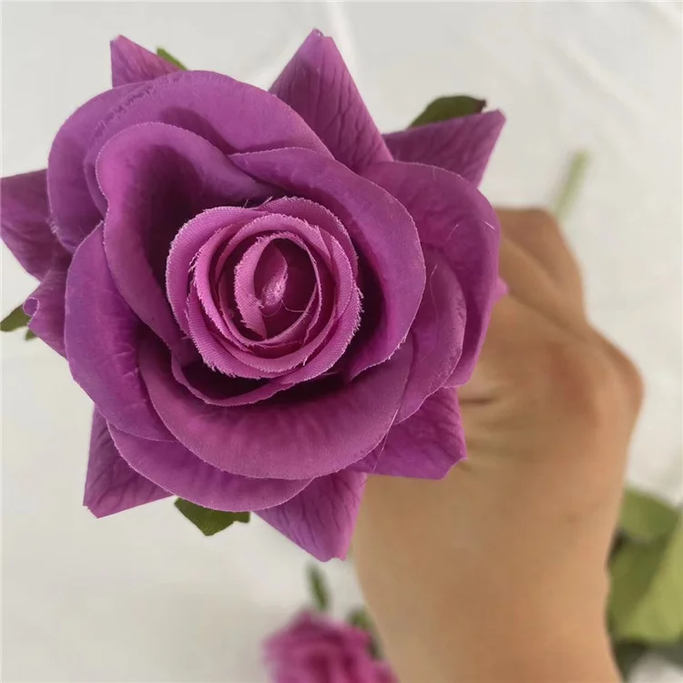 Real Touch Artificial Flower Roses Wedding Decoration Rose Latex Roses