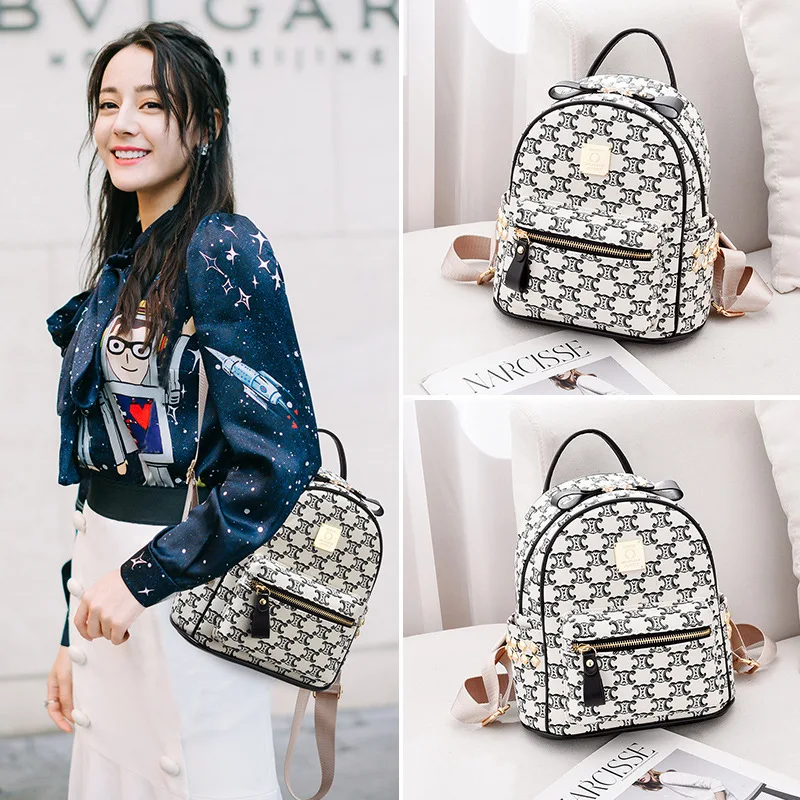 latest luxury fancy women backpack hand bags Fashion Girls Mini