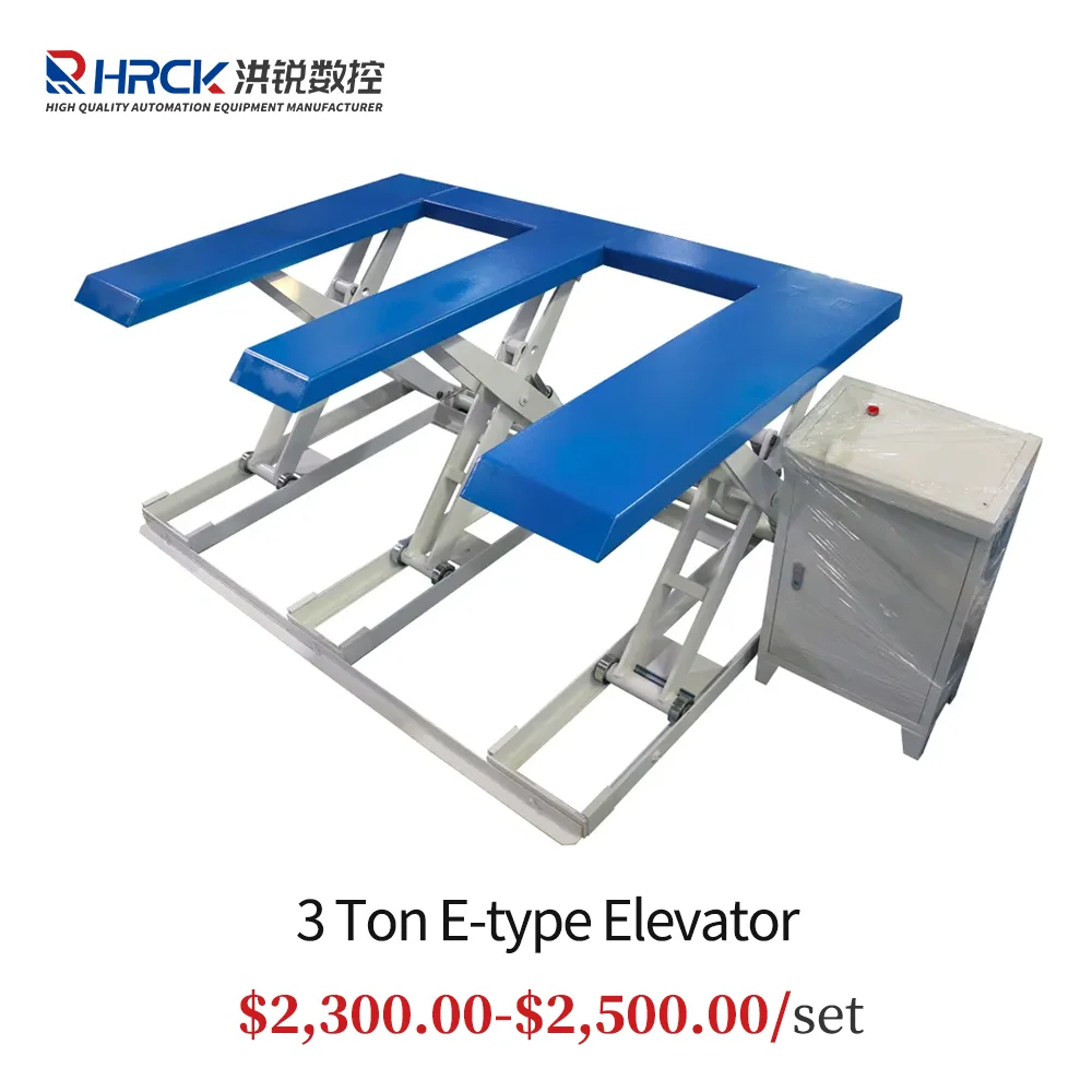 Hong Rui Lifting Tables 1 Ton Hydraulic Mobile Movable Platform Scissor Lift Table supplier