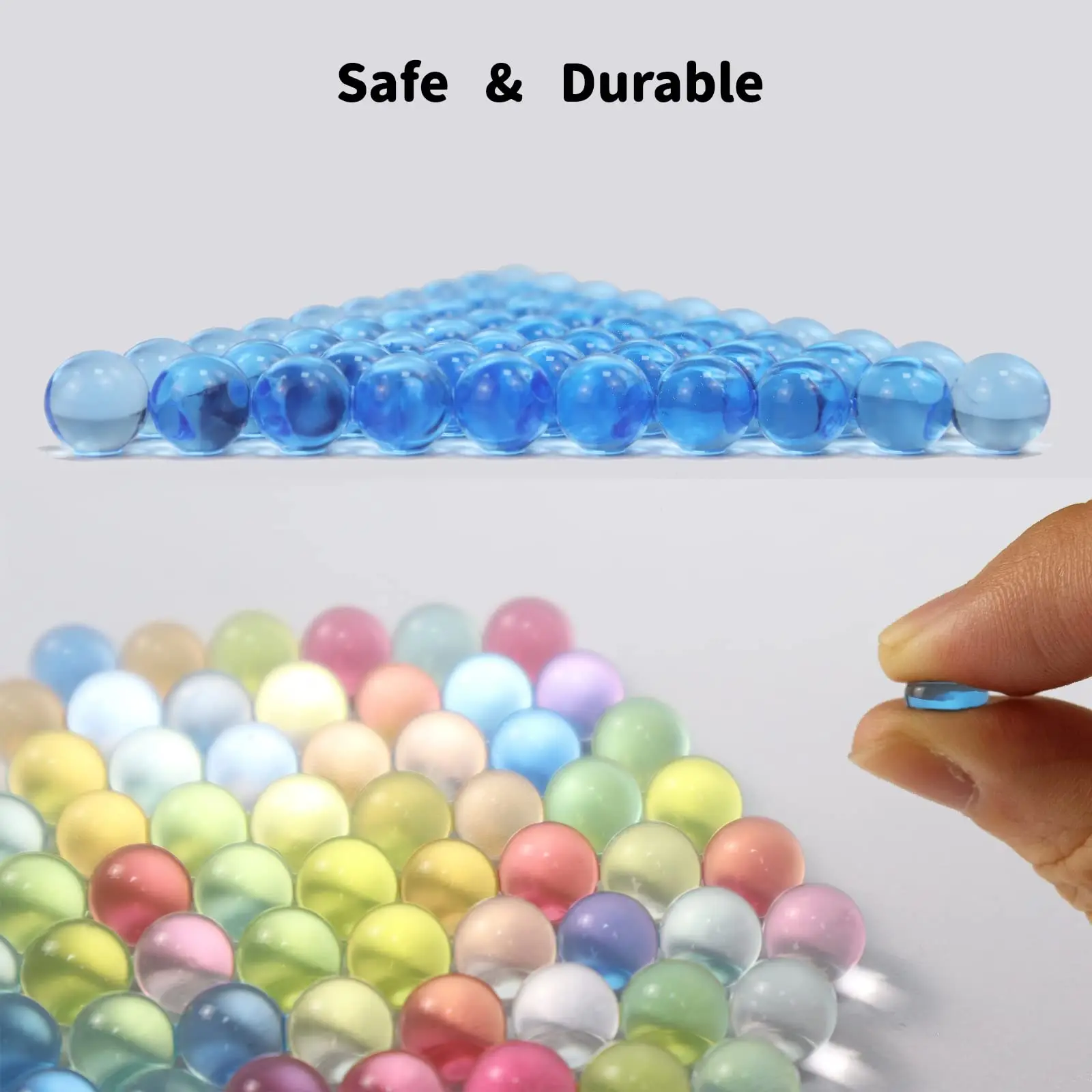 Beads Guns Water Ice Pack Orase Gun Blaster Bullets Ball 7.5mm Glow In