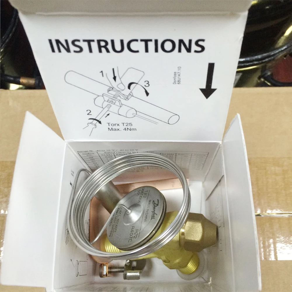 Refrigeration Expansion Valve Original Tex2 068z3209 Valve For Cold