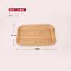Plato llano de madera de fresno 33*25cm