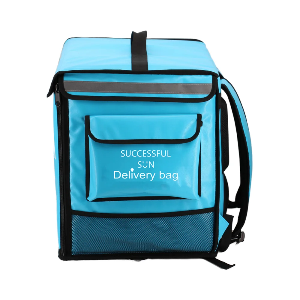product waterproof  motorcycles delivery food bag thermal pizza delivery backpack cooler bags custom logo insulated-4