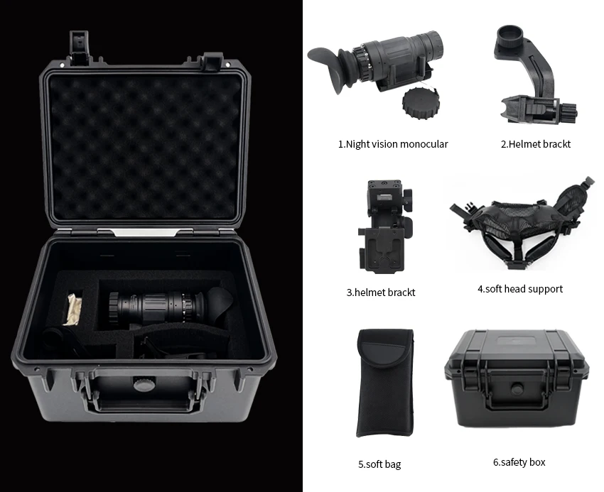 Multifunctional High Snr Image Intensifier Tube Outdoors Waterproof Pvs