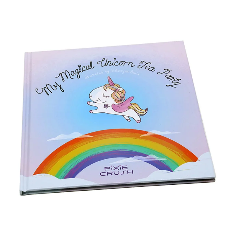 Factory Custom Hardcover Children's Book Printing Services Using Quality Cardboard Kraft Paper Corrugated Board Duplex Board manufacture