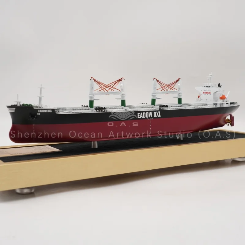 Exquisite bulk carriers model focuses on authentic Indian shipbuilding design and professional ship construction model details.It finely restores the complete hull of ship model and delicate keel model structure, showing core maritime manufacturing features.Made with high simulation craftsmanship and premium materials, this series is ideal for exhibition displays, teaching aids, corporate ornaments and marine industry gifts.We support personalized customization and bulk supply, delivering accurate structural ship models for shipping institutions and industrial display projects.Amber@vesselmodel.com Tel: +86 18038048785