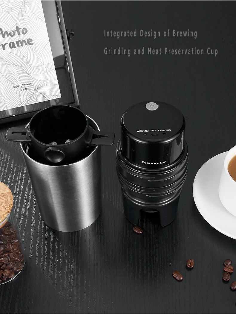 Wholesale Industrial Portable Coffee Bean Mill Coffee Grinder All In