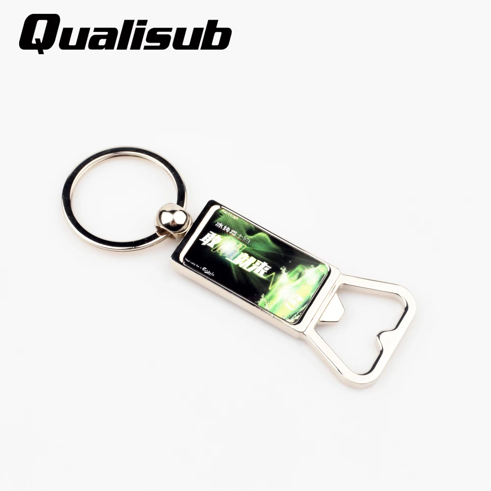 qualisub customized metal sublimation bottle opener