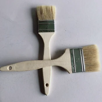 Safety Cooking Brush With Quality Bristle Best Non - Toxic Meat Brush With Wooden Handle Good Eco Friendly Jam Bread Brush