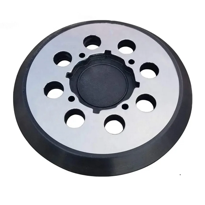 5 inch 8 Hole Hook and Loop Replacement Metal backing Pad for DWE6423/6423K, DWE6421/6421K,