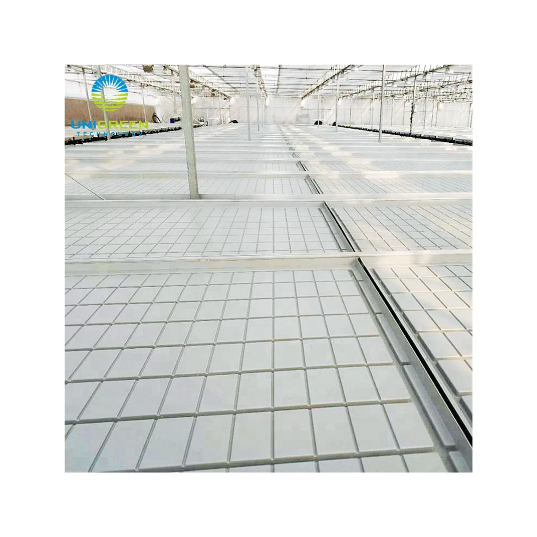 Ebb and Flow 4x16 Rolling Tables Agricultural Used 4x32 Flood Growing Bench Table With Hydroponic Flood Tray for Greenhouse Farm