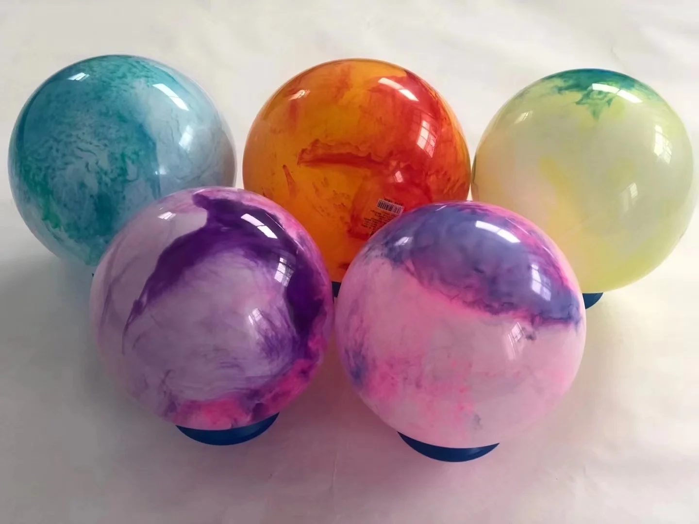 Indoor Outdoor Color Marble Inflatable Bouncy Balls Ideal Kickball Indoor Outdoor Color Marble Inflatable Bouncy Balls Ideal Kickball