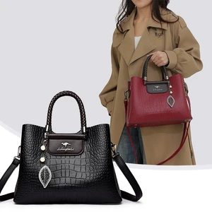 New TOP Quality Soft Leather Vintage Bohemian Luxury Fashion Messenger Shoulder Bag for Women Wholesale