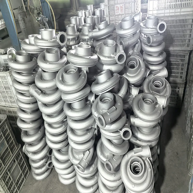 Customized Aluminum Casting Services Intake Manifold & Exhaust Pipe From China Foundry