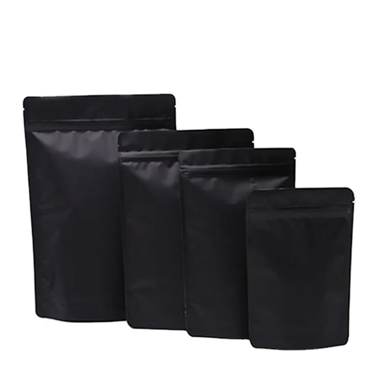 Matte Food Packaging Stand up Pouches Moisture-Resistant and Plastic-Free Food Grade for Secure Storage