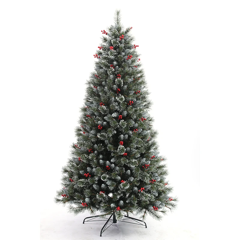 China Factory Wholesale Luxury 210cm Snowing Artificial Christmas Tree