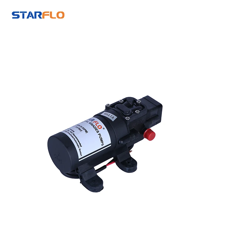 STARFLO 12 Volt 24 Volt DC Diaphragm Water Pump RV Sprayer Agriculture 2LPM Diaphragm Pump for Sprayer