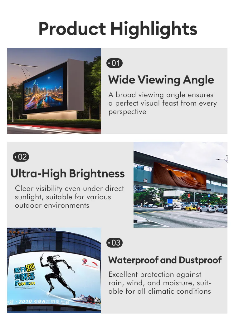 Park Display Module Taiwan Manufacturer's Programmable Outdoor P4-P8 LED Display Screen for ...