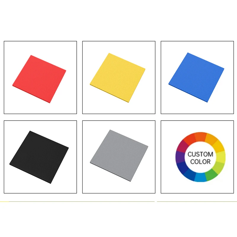 Plastic Corrugated Knife Card Partitions, Custom-made Laminated Corrugated Knife Cards