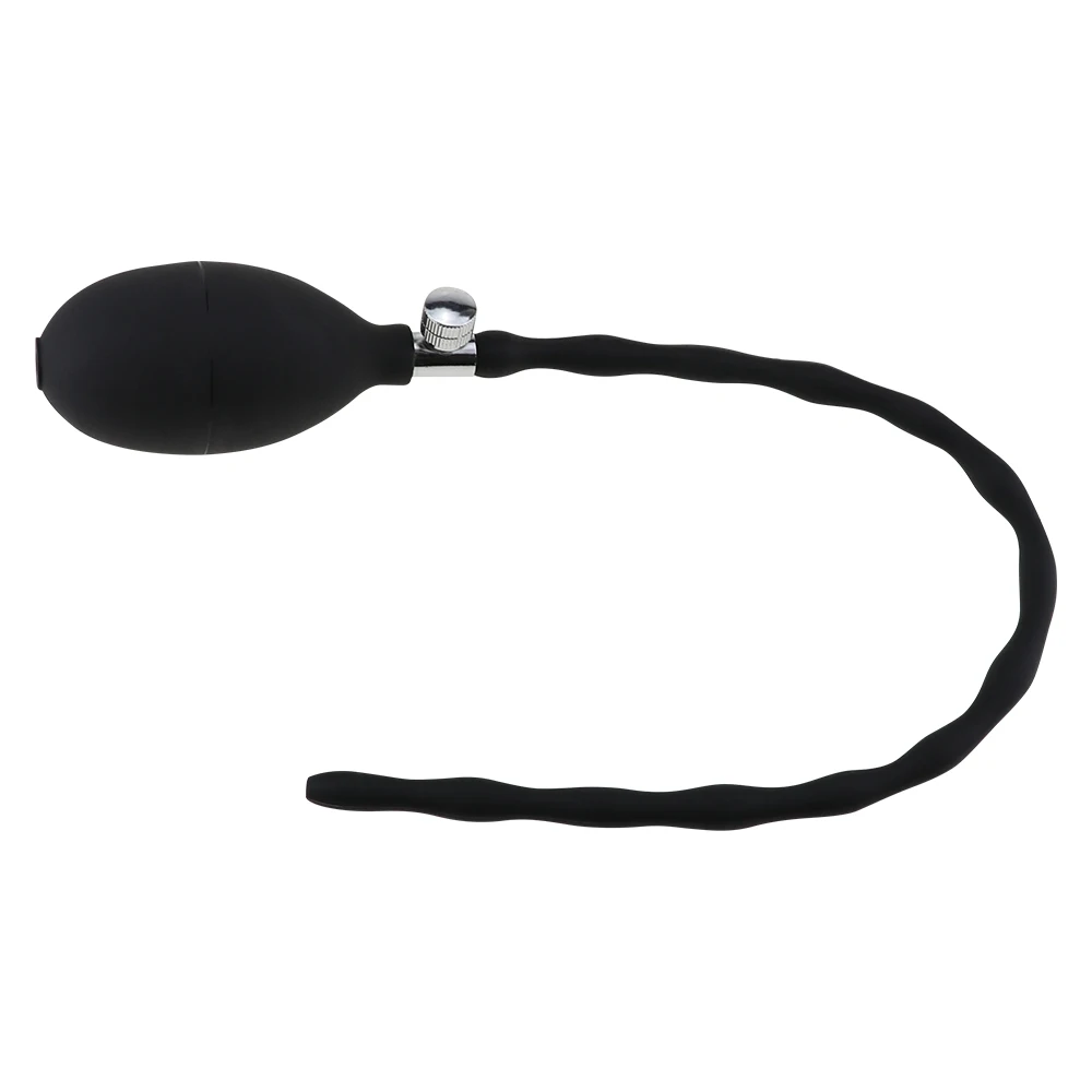Free Custom Box - Inflatable Male Penis Plug Urethra Catheter Tube Block Horse Eye Stimulation Rod Urethral Sound Dilator