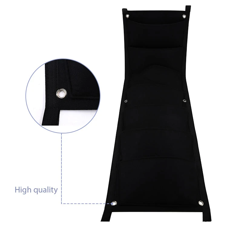 
 7 карманов от производителя, войлочные подвесные вертикальные садовые сумки для выращивания, Лидер продаж на Amazon, высококачественные фетровые садовые сумки для выращивания  