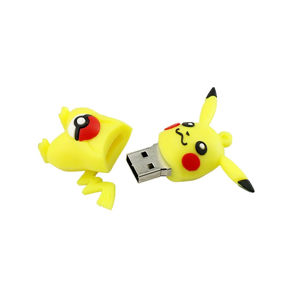 USB Media Music Memory Data Pokemon Pikachu Flash Drive 8GB 
