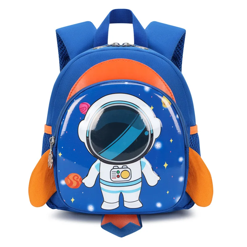Cute Design Mini  Space Man Pattern School Bag Kindergarten Kids Cartoon Astronaut Backpack for Little Boys and Girls